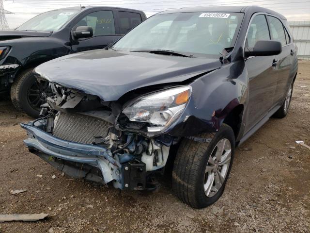 Photo 1 from auction – 2017 CHEVROLET EQUINOX LS with VIN 2GNALBEK4H1565280