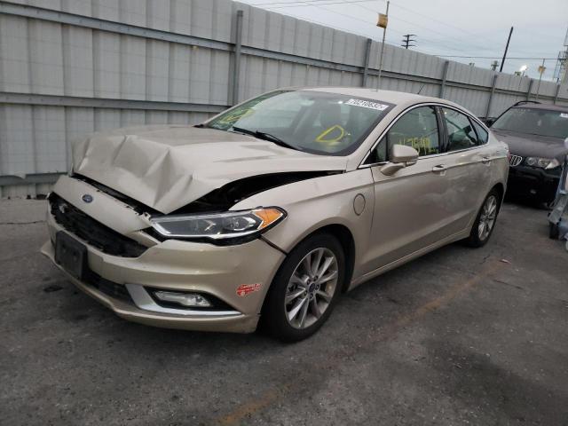 Photo 1 from auction – 2017 FORD FUSION SE with VIN 3FA6P0PU4HR275337