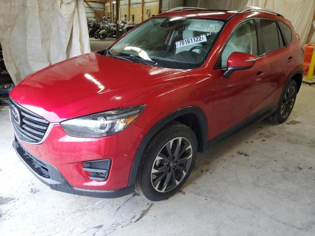 MAZDA CX-5 GT 2016 with VIN JM3KE2DY2G0815176 - Photo from auction