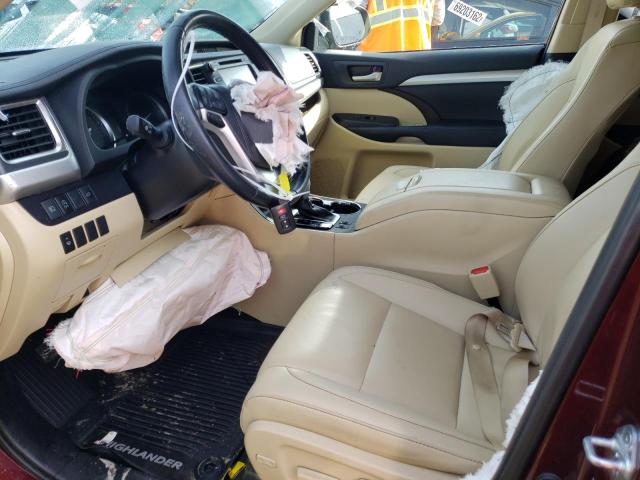 Photo 7 from auction – 2019 TOYOTA HIGHLANDER with VIN 5TDJZRFH9KS951311