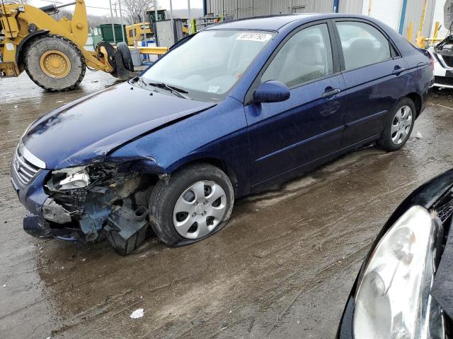 KIA SPECTRA EX 2009 with VIN KNAFE221695607773 - Photo from auction