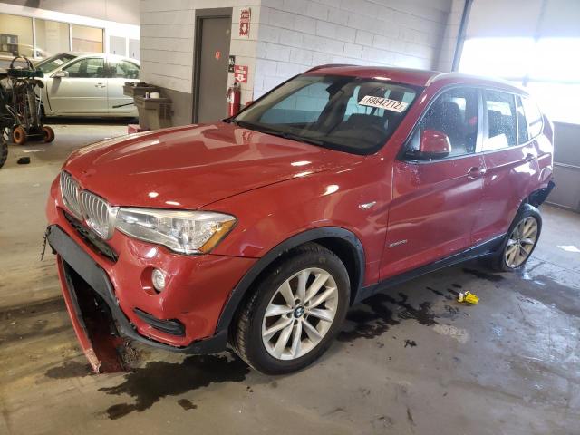 BMW X3 XDRIVE2 2016 with VIN 5UXWX9C50G0D85962 - Photo from auction
