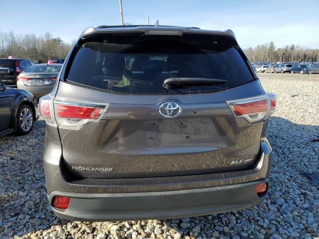 Photo 6 from auction – 2016 TOYOTA HIGHLANDER with VIN 5TDJKRFH8GS333442