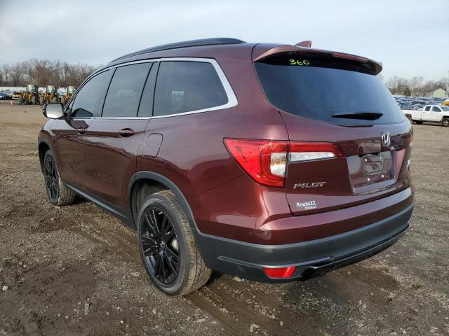 Photo 2 from auction – 2022 HONDA PILOT SE with VIN 5FNYF6H21NB027047