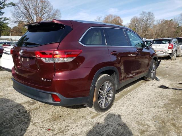 Photo 3 from auction – 2019 TOYOTA HIGHLANDER with VIN 5TDJZRFH9KS951311