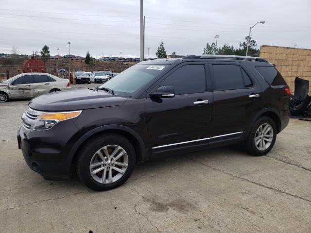 FORD EXPLORER X 2014 with VIN 1FM5K7D80EGA16279 - Photo from auction