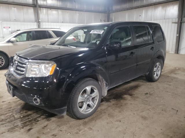 HONDA PILOT EXL 2015 with VIN 5FNYF4H50FB024172 - Photo from auction