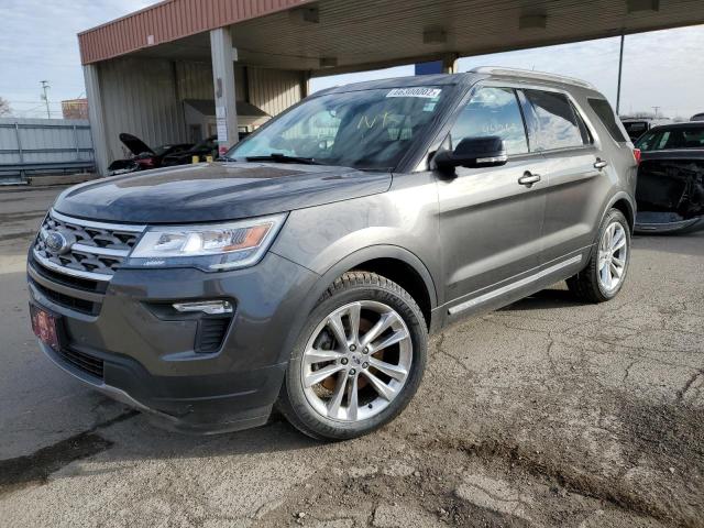 FORD EXPLORER X 2018 with VIN 1FM5K7D86JGC68256 - Photo from auction