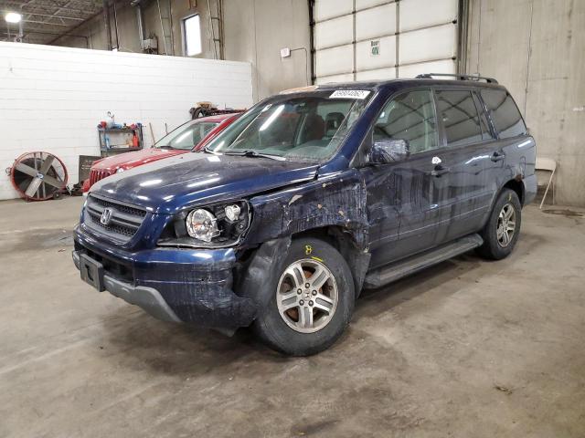 Photo 2 from auction – 2004 HONDA PILOT EXL with VIN 2HKYF18504H532526