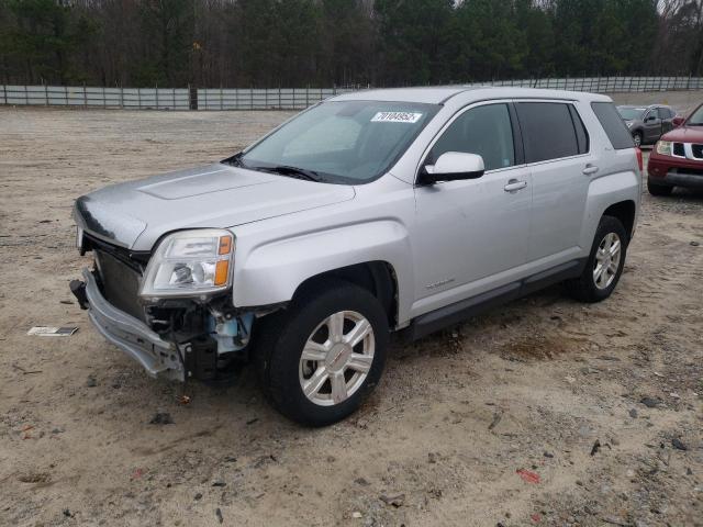 GMC TERRAIN SL 2015 with VIN 2GKALMEKXF6352097 - Photo from auction