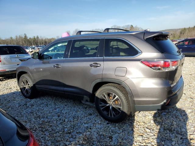 Photo 2 from auction – 2016 TOYOTA HIGHLANDER with VIN 5TDJKRFH8GS333442