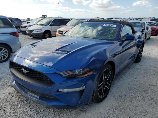 FORD MUSTANG 2018 with VIN 1FATP8UH7J5132030 - Photo from auction