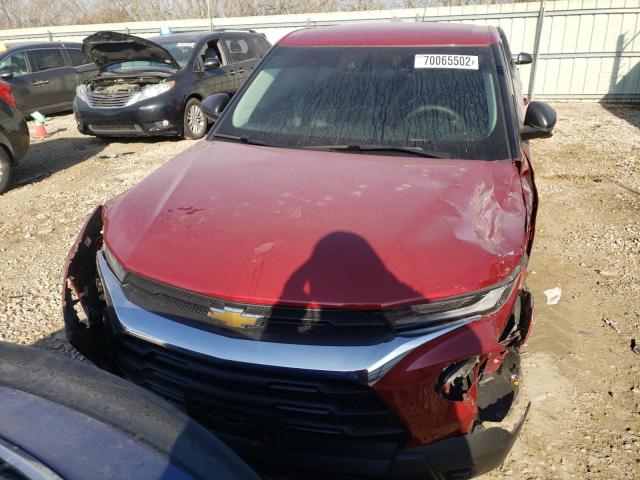 Photo 5 from auction – 2021 CHEVROLET TRAILBLAZE with VIN KL79MMS2XMB050977
