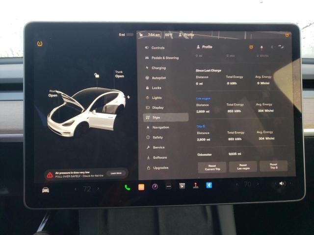 Photo 9 from auction – 2022 TESLA MODEL Y with VIN 7SAYGDEE5NF480705