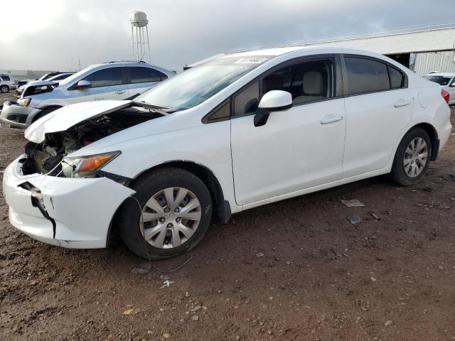 HONDA CIVIC LX 2012 with VIN 19XFB2F57CE332256 - Photo from auction
