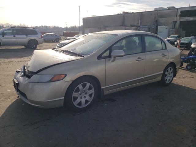 HONDA CIVIC LX 2008 with VIN 1HGFA16558L027707 - Photo from auction