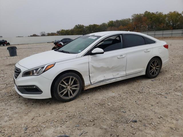HYUNDAI SONATA SPO 2017 with VIN 5NPE34AB9HH589407 - Photo from auction
