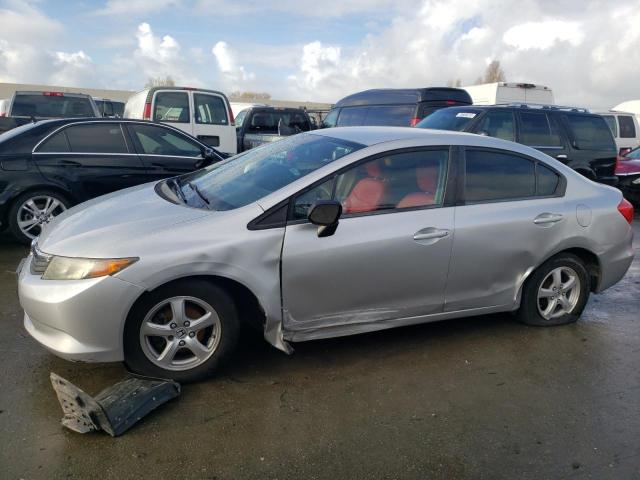 HONDA CIVIC LX 2012 with VIN 2HGFB2F54CH563623 - Photo from auction