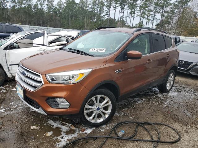 FORD ESCAPE SE 2017 with VIN 1FMCU9G99HUB25637 - Photo from auction