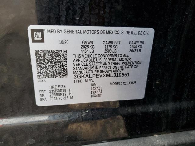 Photo 14 from auction – 2021 GMC TERRAIN SL with VIN 3GKALPEVXML310551