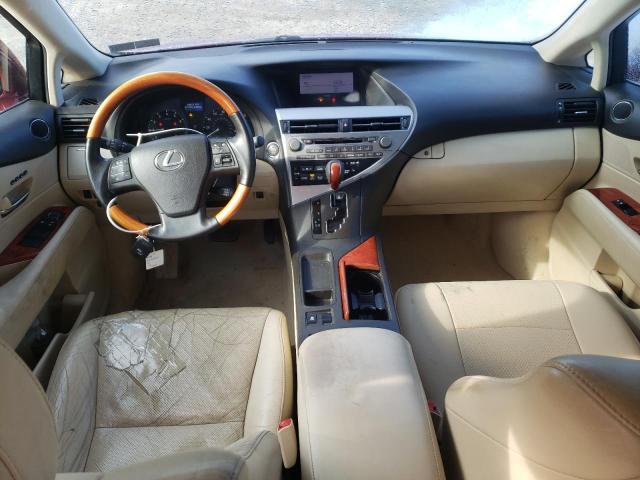Photo 8 from auction – 2010 LEXUS RX 350 with VIN 2T2ZK1BA2AC037146