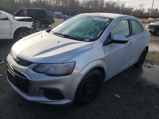 CHEVROLET SONIC LS 2017 with VIN 1G1JB5SH3H4144167 - Photo from auction