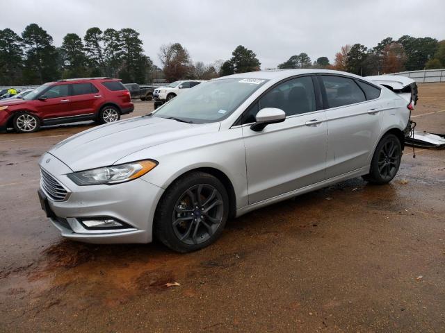FORD FUSION SE 2018 with VIN 3FA6P0LU8JR248055 - Photo from auction
