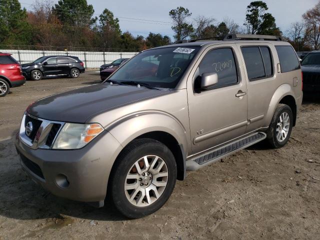 NISSAN PATHFINDER 2008 with VIN 5N1BR18A38C607307 - Photo from auction