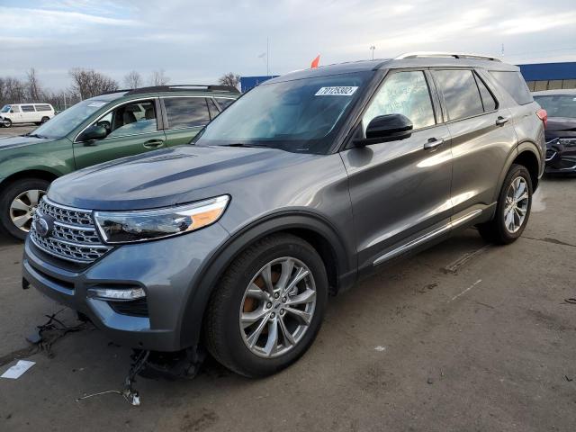 FORD EXPLORER L 2022 with VIN 1FMSK8FH5NGA71851 - Photo from auction