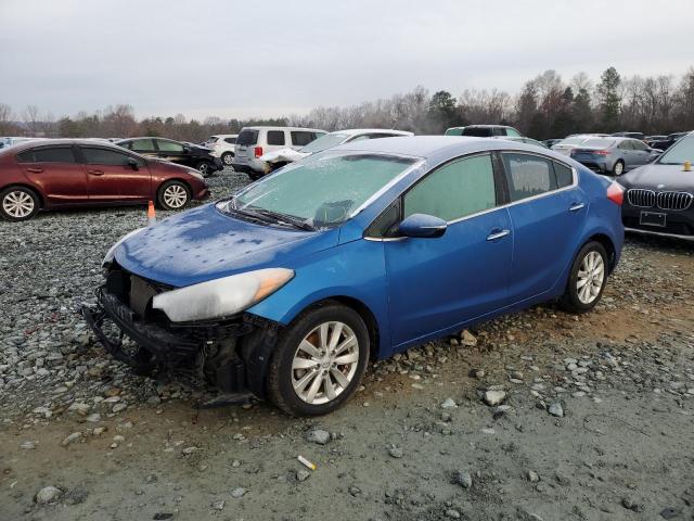 KIA FORTE EX 2014 with VIN KNAFX4A86E5196857 - Photo from auction