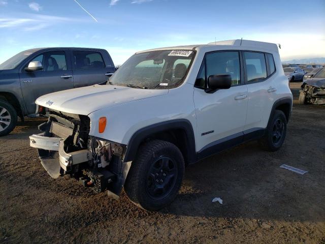 JEEP RENEGADE S 2017 with VIN ZACCJBAB2HPF23404 - Photo from auction