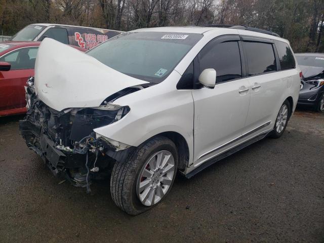 TOYOTA SIENNA XLE 2012 with VIN 5TDYK3DCXCS215616 - Photo from auction