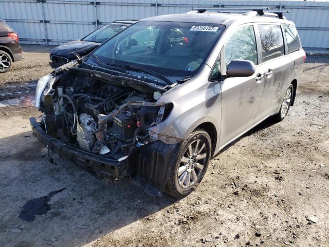 TOYOTA SIENNA LE 2015 with VIN 5TDJK3DC1FS096716 - Photo from auction