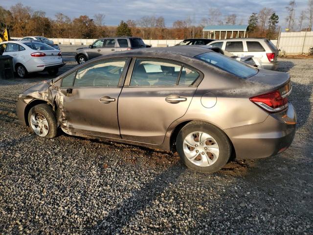 Photo 2 from auction – 2013 HONDA CIVIC LX with VIN 2HGFB2F57DH537602
