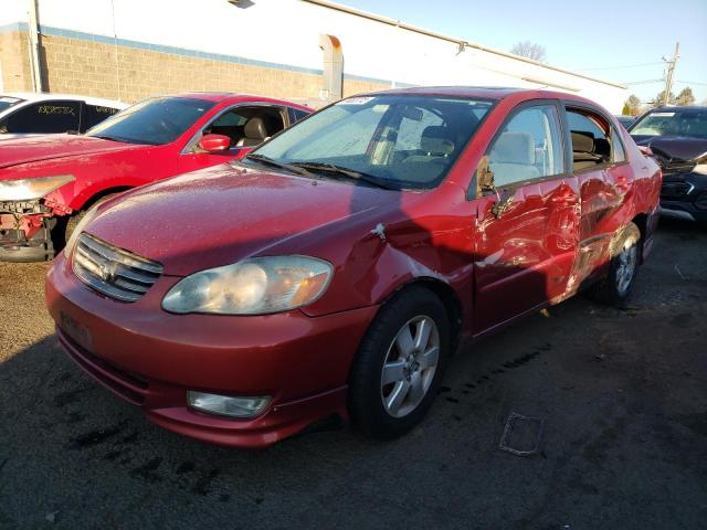 TOYOTA COROLLA CE 2003 with VIN 2T1BR32E83C097709 - Photo from auction