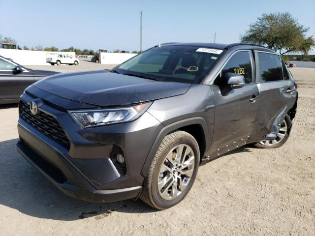 TOYOTA RAV4 XLE P 2021 with VIN 2T3C1RFVXMC105407 - Photo from auction