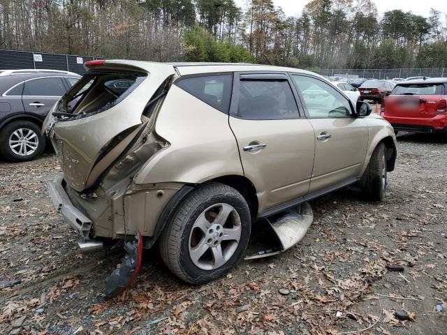 Photo 3 from auction – 2005 NISSAN MURANO SL with VIN JN8AZ08W15W413461