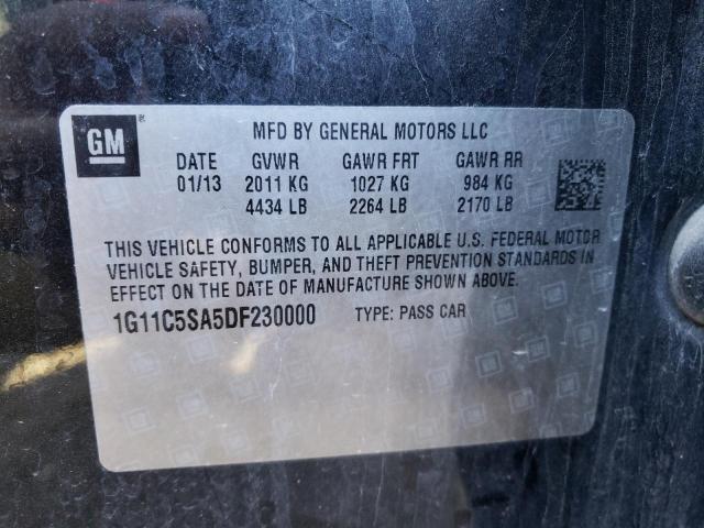 Photo 14 from auction – 2013 CHEVROLET MALIBU 1LT with VIN 1G11C5SA5DF230000