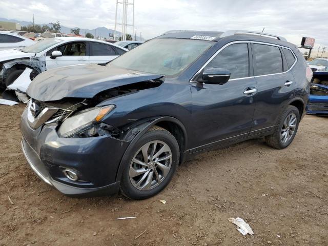 NISSAN ROGUE S 2015 with VIN 5N1AT2MVXFC907161 - Photo from auction