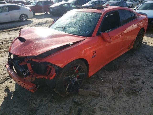 DODGE CHARGER R/ 2018 with VIN 2C3CDXGJ4JH179587 - Photo from auction