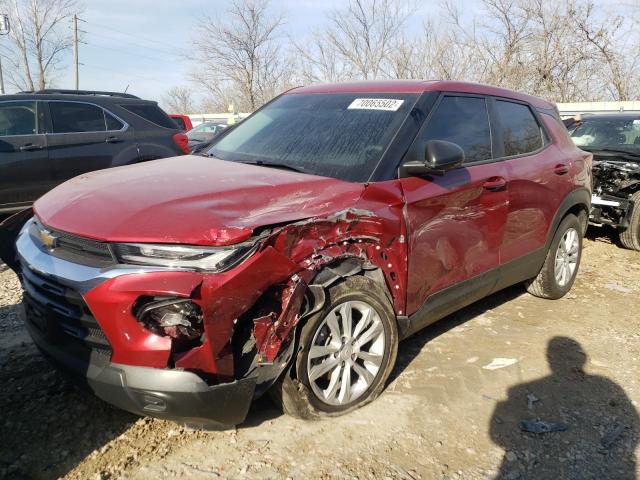 CHEVROLET TRAILBLAZE 2021 with VIN KL79MMS2XMB050977 - Photo from auction