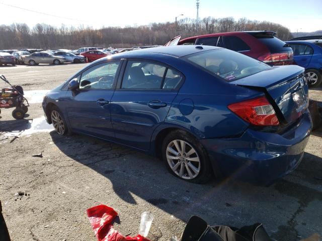 Photo 2 from auction – 2012 HONDA CIVIC EX with VIN 19XFB2F80CE048980