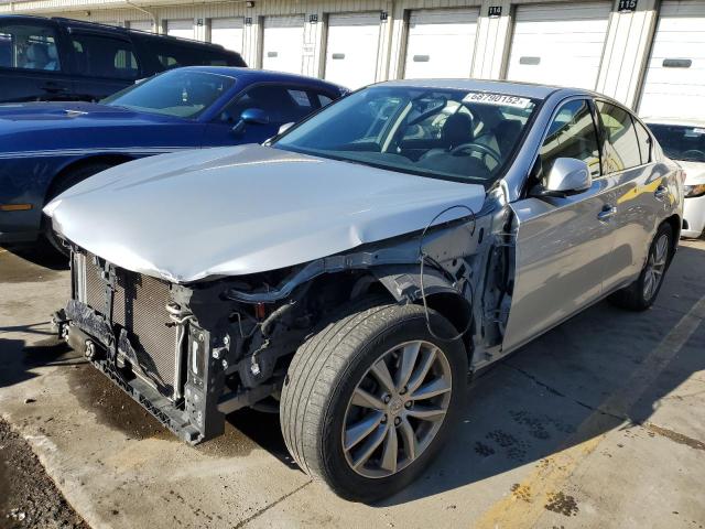 INFINITI Q50 BASE 2015 with VIN JN1BV7ARXFM416190 - Photo from auction