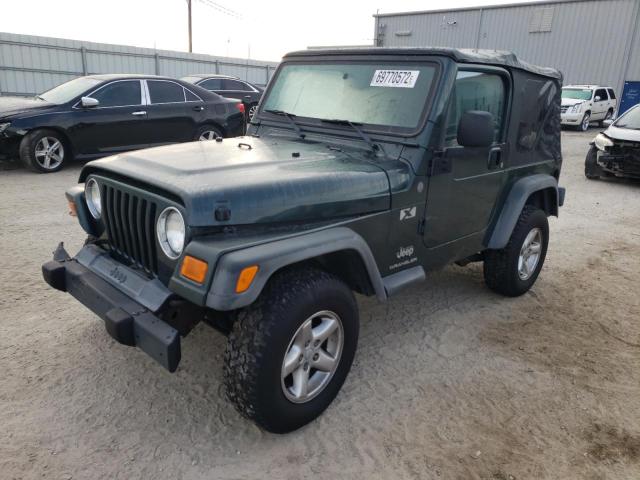 JEEP WRANGLER X 2004 z numerem VIN 1J4FA39S94P737802 - Zdjęcie z aukcji