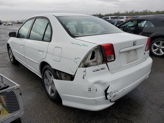 Photo 2 from auction – 2005 HONDA CIVIC EX with VIN 2HGES26705H522017