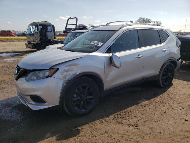 NISSAN ROGUE S 2015 with VIN KNMAT2MT9FP553628 - Photo from auction