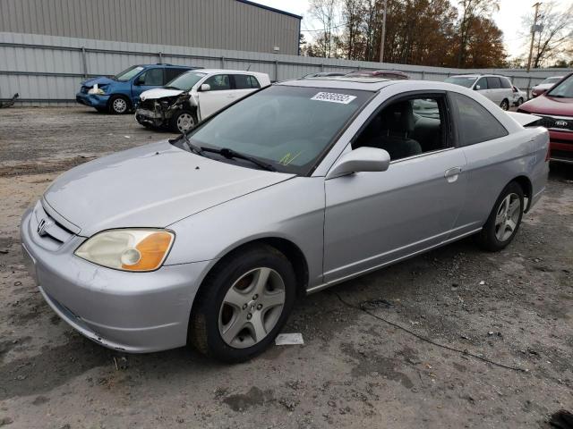HONDA CIVIC EX 2002 with VIN 1HGEM22942L110764 - Photo from auction
