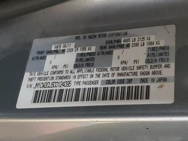 Photo 14 from auction – 2012 MAZDA 5 with VIN JM1CW2CL6C0124095