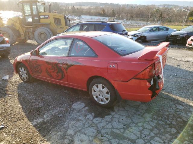 Photo 2 from auction – 2002 HONDA CIVIC EX with VIN 1HGEM229X2L032054