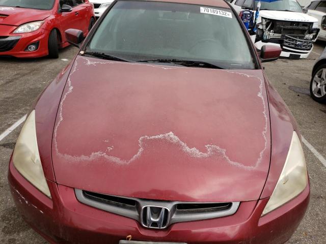 Photo 5 from auction – 2003 HONDA ACCORD EX with VIN JHMCM56663C019812